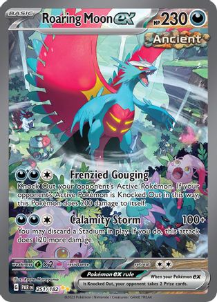 Roaring Moon ex - 251/182 (251/182) [SV04] Pokemon - Paradox Rift