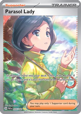 Parasol Lady - 255/182 (255/182) [SV04] Pokemon - Paradox Rift