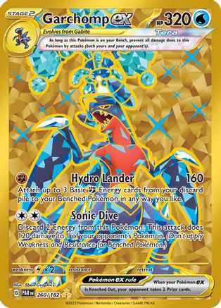 Garchomp ex - 260/182 (260/182) [SV04] Pokemon - Paradox Rift