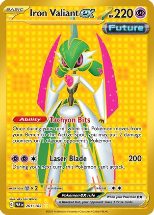 Iron Valiant ex - 261/182 (261/182) [SV04] Pokemon - Paradox Rift