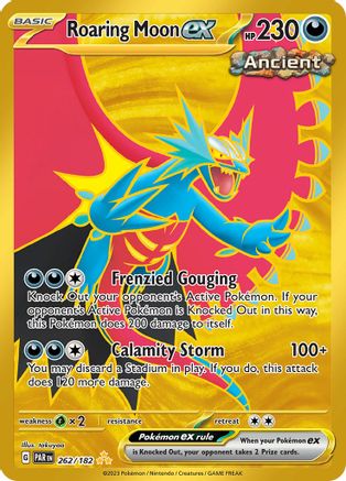 Roaring Moon ex - 262/182 (262/182) [SV04] Pokemon - Paradox Rift