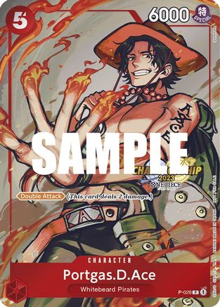Portgas.D.Ace (CS 2023 Event Pack) (P-028) - One Piece Promotion Cards