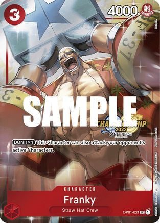 Franky (CS 2023 Celebration Pack) (OP01-021)