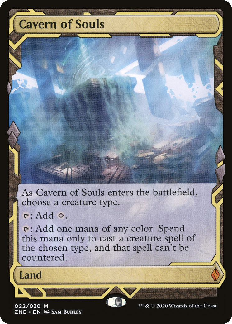 Cavern of Souls (ZNE-022) - Zendikar Rising Expeditions - Magic The Gathering