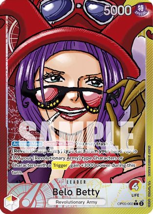 Belo Betty (002) (Alternate Art) [OP05-002] One Piece - Awakening of the New Era
