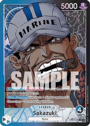 Sakazuki (Alternate Art) [OP05-041] One Piece - Awakening of the New Era