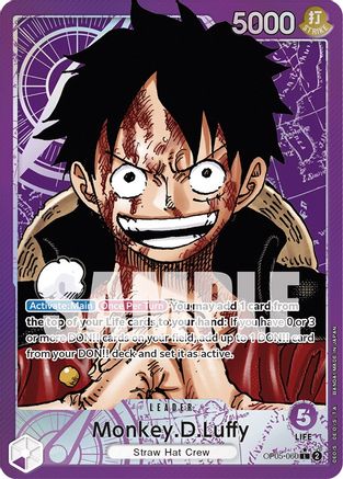 Monkey.D.Luffy (060) (Alternate Art) [OP05-060] One Piece - Awakening of the New Era