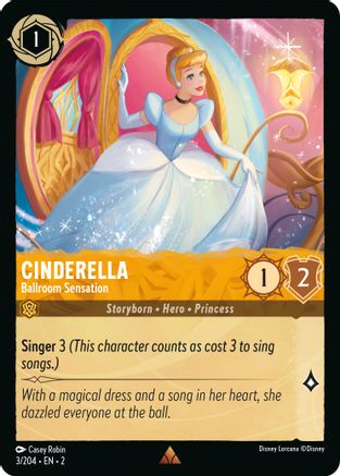 Cinderella - Ballroom Sensation (3/204) - Rise of the Floodborn - Lorcana