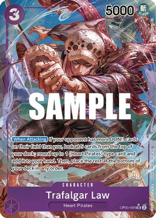 Trafalgar Law (Alternate Art) (069) [OP05-069] One Piece - Awakening of the New Era