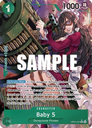 Baby 5 (034) (Alternate Art) [OP05-034] One Piece - Awakening of the New Era