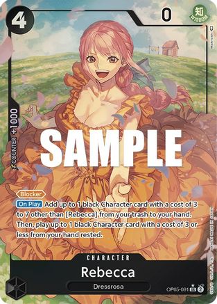 Rebecca (Alternate Art) [OP05-091] One Piece - Awakening of the New Era