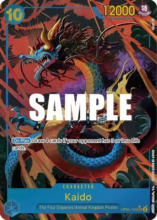 Kaido (118) (Alternate Art) [OP05-118] One Piece - Awakening of the New Era