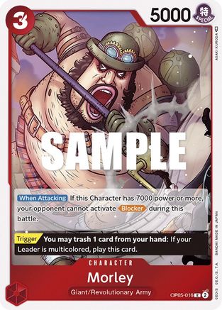 Morley [OP05-016] One Piece - Awakening of the New Era