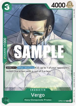 Vergo [OP05-023] One Piece - Awakening of the New Era