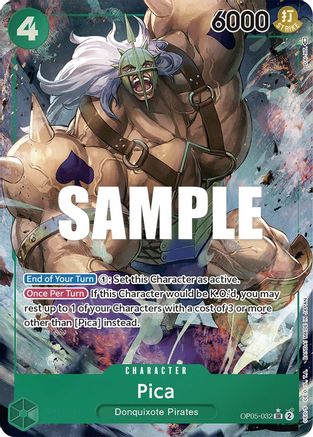 Pica (Alternate Art) [OP05-032] One Piece - Awakening of the New Era