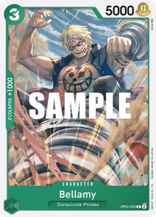 Bellamy (OP05-035)   One Piece - Awakening of the New Era