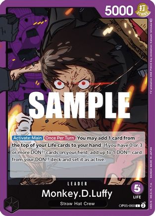 Monkey.D.Luffy (060) [OP05-060] One Piece - Awakening of the New Era