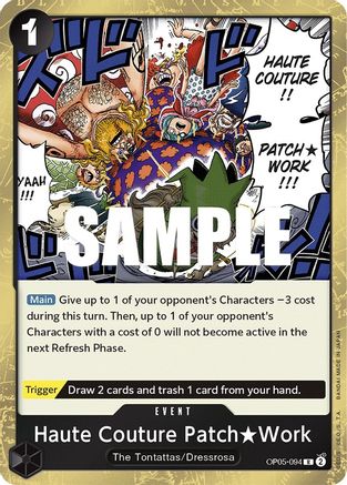 Haute Couture Patch Work [OP05-094] One Piece - Awakening of the New Era