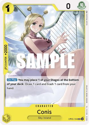 Conis (OP05-104)   One Piece - Awakening of the New Era