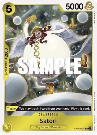 Satori [OP05-105] One Piece - Awakening of the New Era
