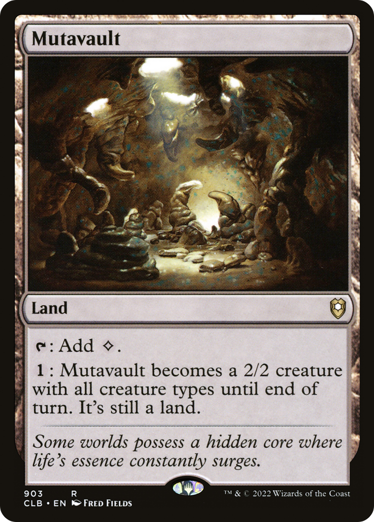 Mutavault (CLB-903) - Commander Legends: Battle for Baldur's Gate - Magic The Gathering