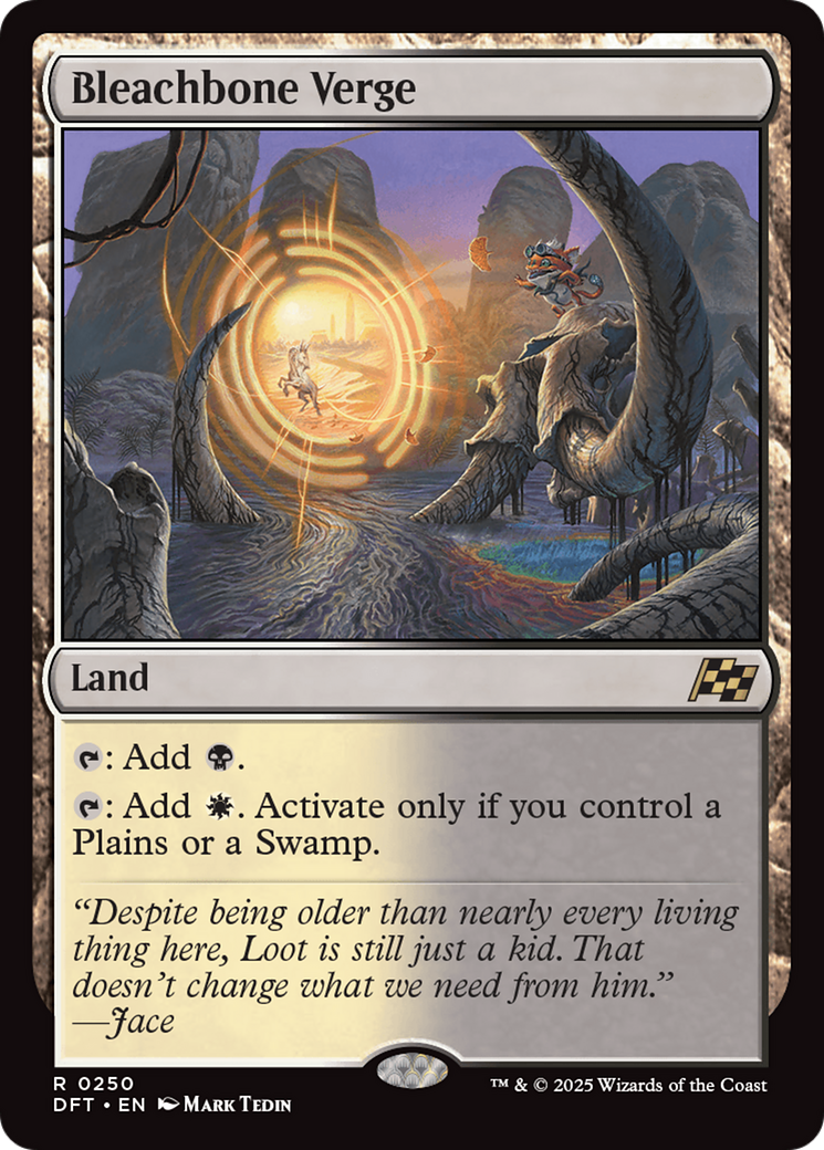 Bleachbone Verge (DFT-250) - Aetherdrift - Magic The Gathering