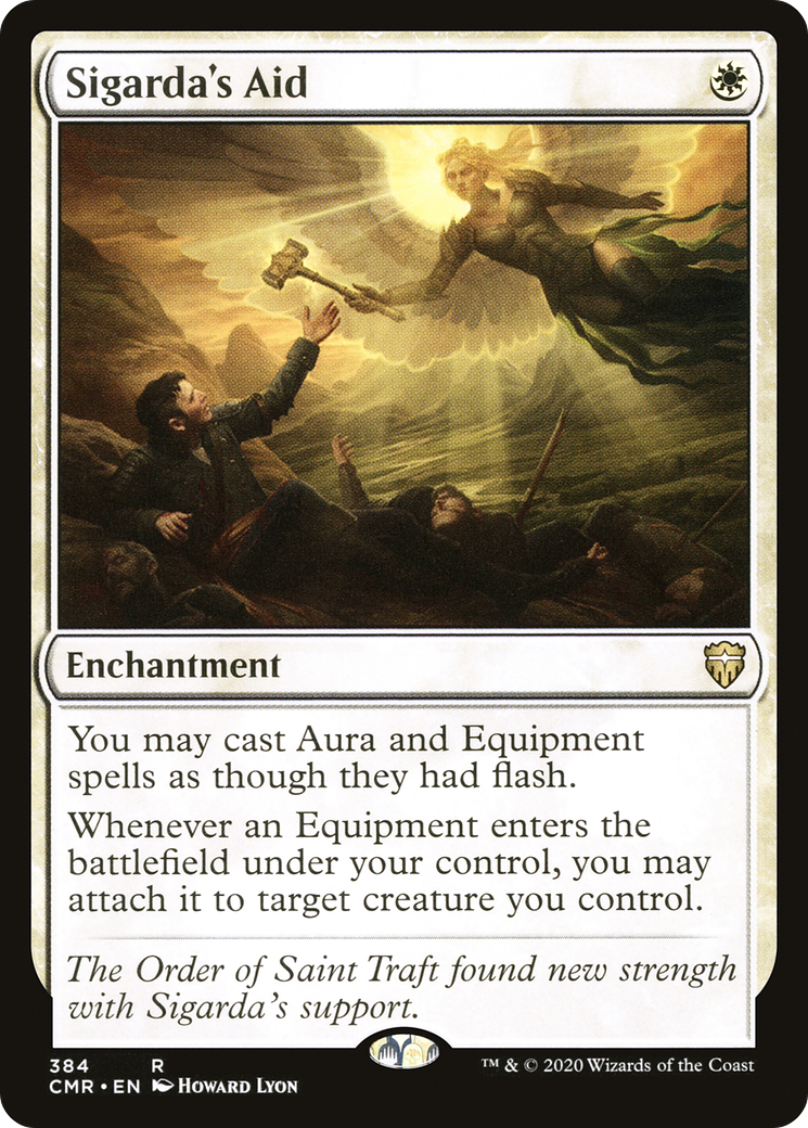 Sigarda's Aid (CMR-384) - Commander Legends - Magic The Gathering