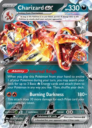 Charizard ex - [054/091] SV: Paldean Fates Pokemon