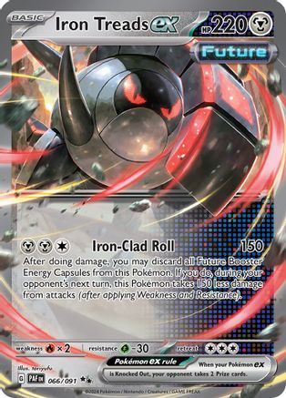 Iron Treads ex [066/091] SV: Paldean Fates Pokemon