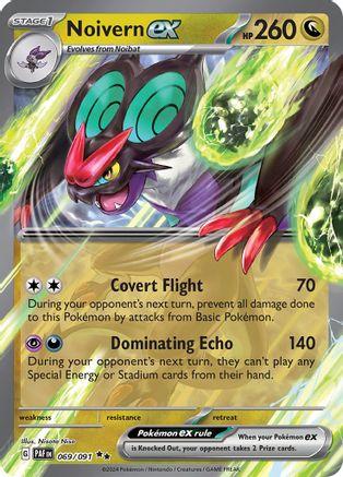 Noivern ex - [069/091] SV: Paldean Fates Pokemon