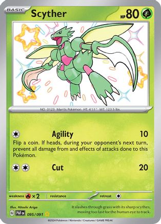 Scyther [095/091] SV: Paldean Fates Pokemon