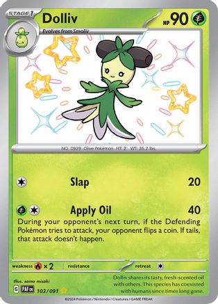 Dolliv [103/091] SV: Paldean Fates Pokemon