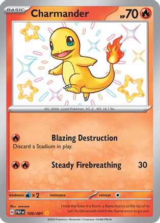 Charmander - [109/091] SV: Paldean Fates Pokemon