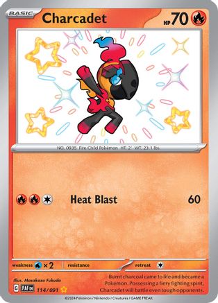 Charcadet - [114/091] SV: Paldean Fates Pokemon
