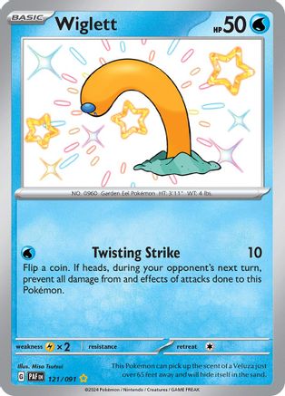 Wiglett - [121/091] SV: Paldean Fates Pokemon