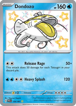 Dondozo [126/091] SV: Paldean Fates Pokemon