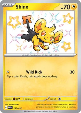 Shinx [135/091] SV: Paldean Fates Pokemon