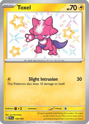 Toxel [140/091] SV: Paldean Fates Pokemon