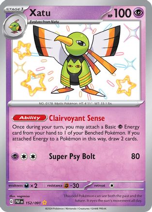 Xatu - [152/091] SV: Paldean Fates Pokemon