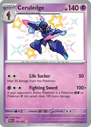 Ceruledge - [162/091] SV: Paldean Fates Pokemon