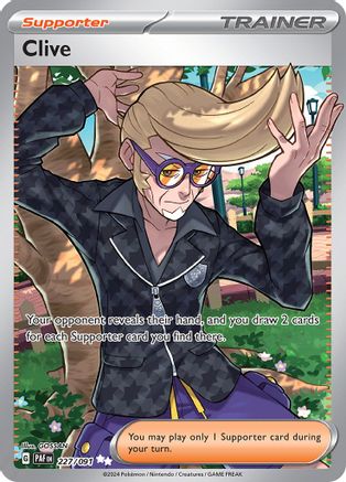 Clive - [227/091] SV: Paldean Fates Pokemon