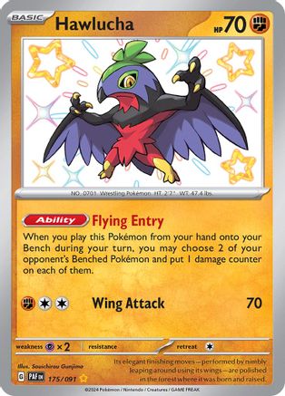 Hawlucha [175/08] SV: Paldean Fates Pokemon