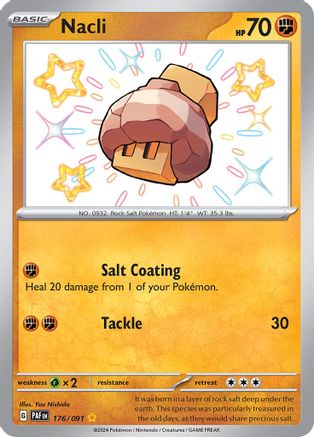 Nacli - [176/091] SV: Paldean Fates Pokemon