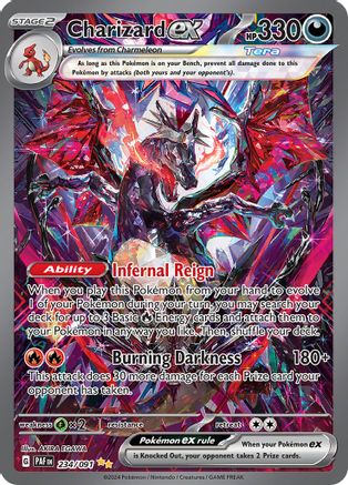Charizard ex - [234/091] SV: Paldean Fates Pokemon
