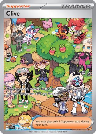 Clive - [236/091] SV: Paldean Fates Pokemon