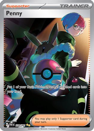 Penny [239/091] SV: Paldean Fates Pokemon
