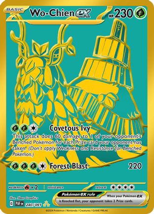 Wo-Chien ex [240/091] SV: Paldean Fates Pokemon
