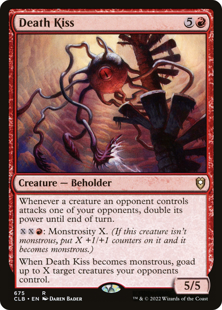 Death Kiss (CLB-675) - Commander Legends: Battle for Baldur's Gate - Magic The Gathering