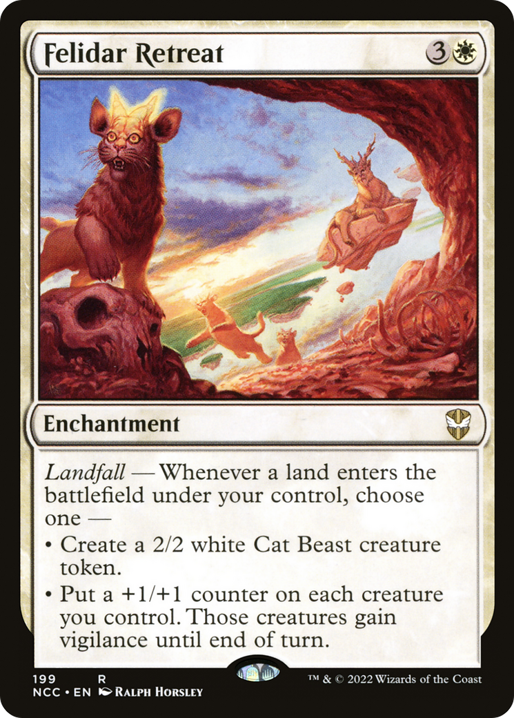 Felidar Retreat (NCC-199) - New Capenna Commander - Magic The Gathering