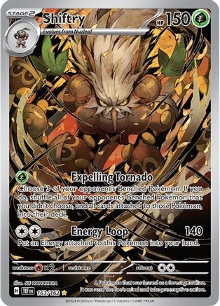 Shiftry - 163/162 Pokemon SV05: Temporal Forces